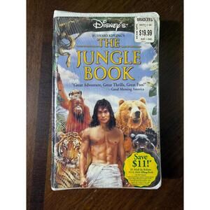 Disney's The Jungle Book (VHS, 1995) New, Factory Sealed Live Action Movie